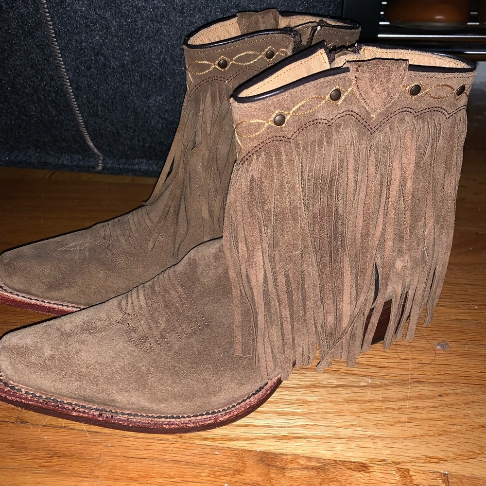 NWT AUTHENTIC Leather/suede Cowboy boots 🐴
